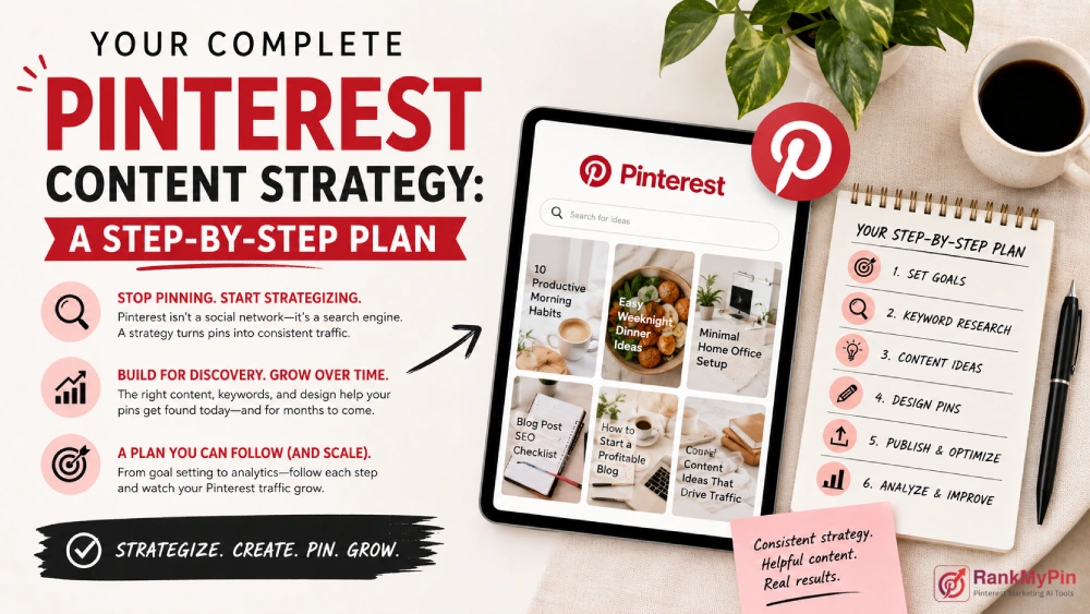 Your Complete Pinterest Content Strategy: A Step-by-Step Plan