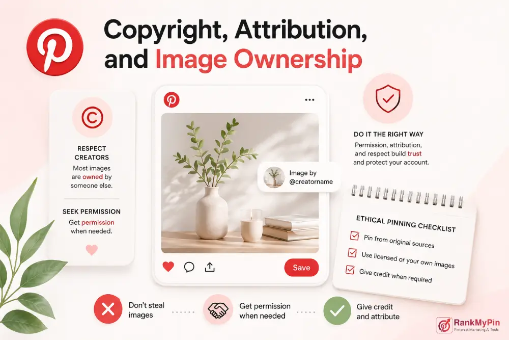Pinterest respects intellectual property